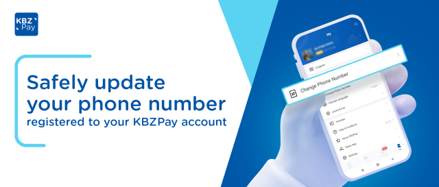 Change Phone Number in KBZPay