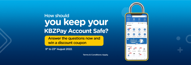 Are you well aware of KBZPay Account Safety