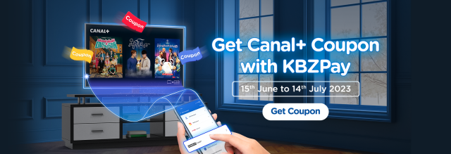 Canal+ Bill Payment with KBZPay